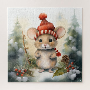 Kerstmis Muis Puzzel