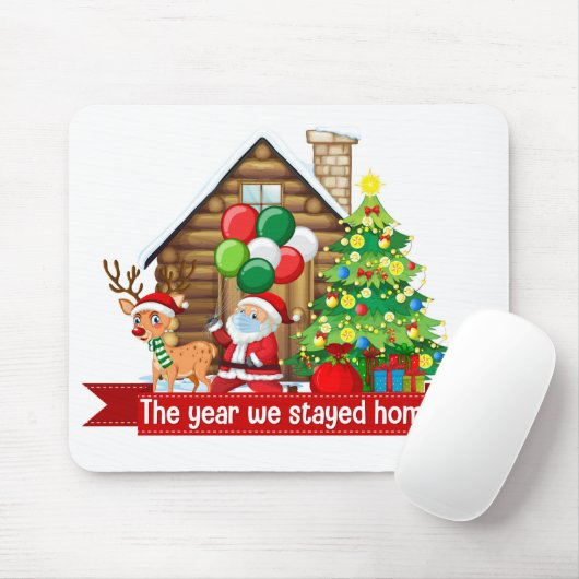 Kerstmis Muismat (Met muis)