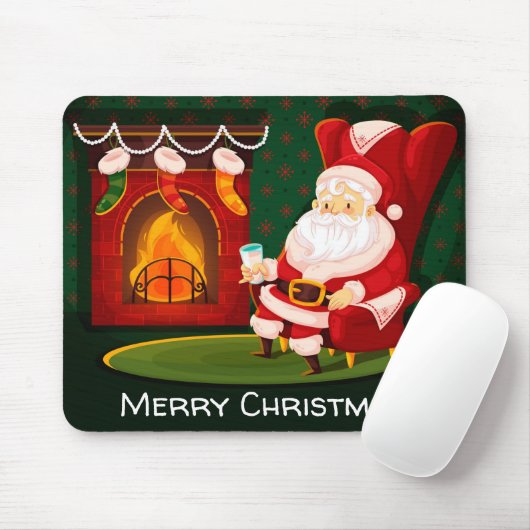 Kerstmis Muismat (Met muis)