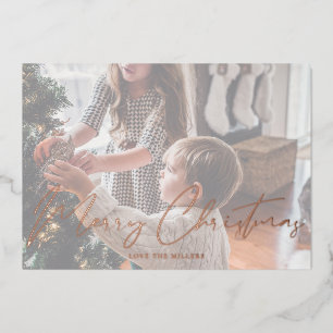 Kerstmis Multi Foto Minimalistische Kaart