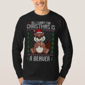 Kerstmis na de lelijke kerstfeestelijke kerstfeest t-shirt (Voorkant)