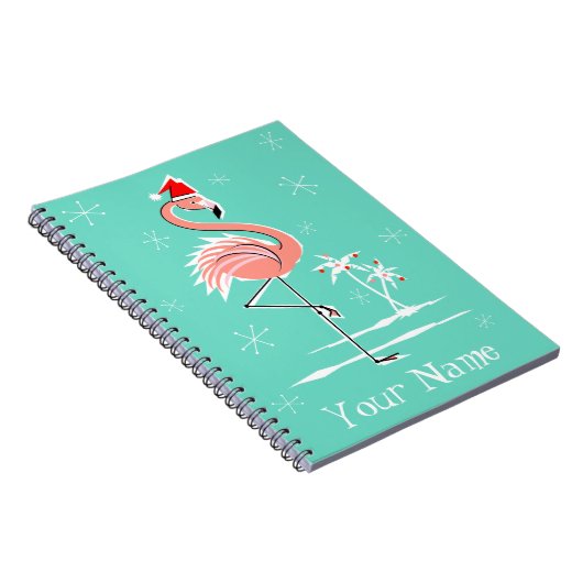 Kerstmis, naam notebook notitieboek (Rechterzijde)