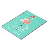 Kerstmis, naam notebook notitieboek (Linkerzijde)