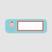 Kerstmis Naamplaatje (Voorkant)