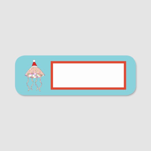 Kerstmis Naamplaatje (Voorkant)