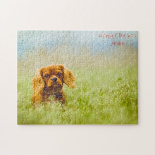 Kerstmis Nana Legpuzzel (Horizontaal)