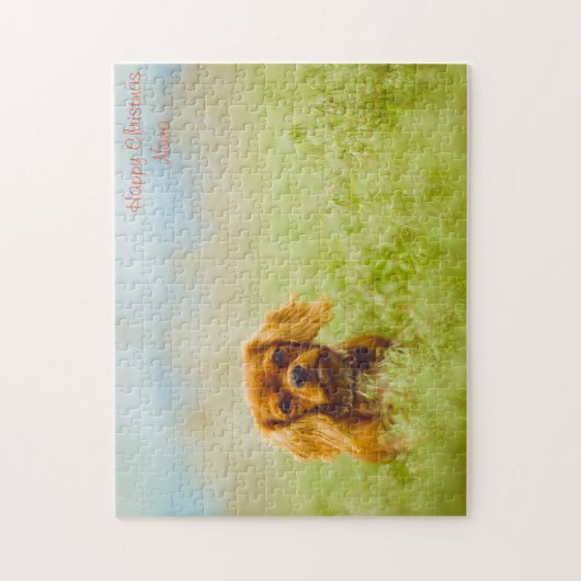 Kerstmis Nana Legpuzzel (Verticaal)