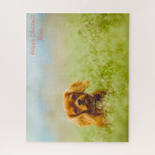 Kerstmis Nana Legpuzzel (Verticaal)