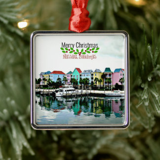 Kerstmis, Nassau Bahama's, Metalen Ornament