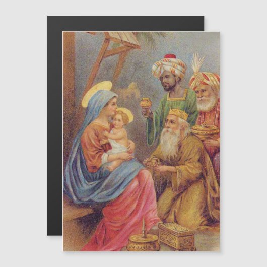 Kerstmis  nationaliteit Jezus Illustratie (Voorkant / Achterkant)