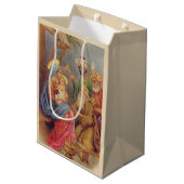 Kerstmis  nationaliteit Jezus Illustratie Medium Cadeauzakje (Achterkant Gekanteld)