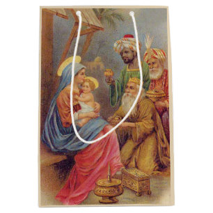 Kerstmis nationaliteit Jezus Illustratie Medium Cadeauzakje