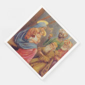 Kerstmis  nationaliteit Jezus Illustratie Servet (Hoek)