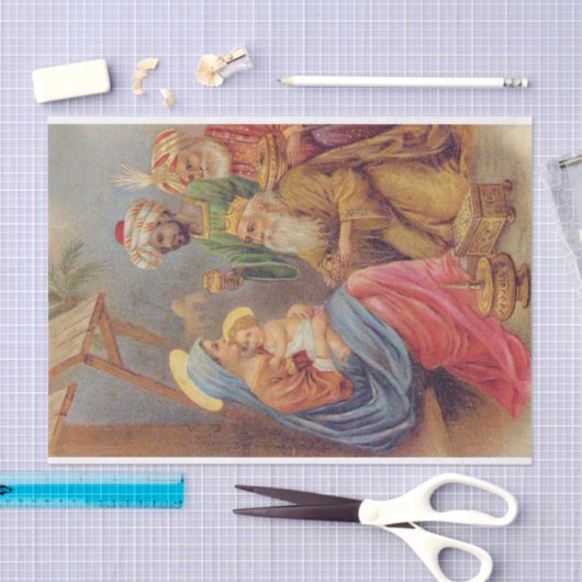 Kerstmis  nationaliteit Jezus Illustratie Tissuepapier (Craft)