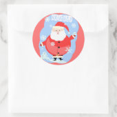 Kerstmis Naughty Santa Stickers (Tas)