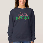 Kerstmis: Navidad Sweatshirt Womens (Voorkant)