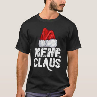 Kerstmis Nene Claus Santa Hat Xmas overeenkomende T-shirt