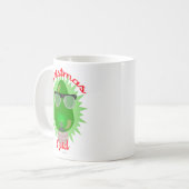 Kerstmis Nerd Holiday Lightbulb Epic Fun Joy Koffiemok (Voorkant links)