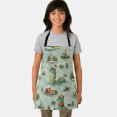Kerstmis Nessie Loch Ness Monster Cozy Cryptids Schort (Insitu)
