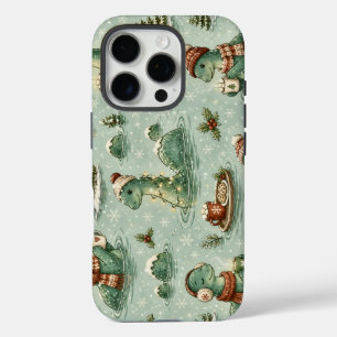 Kerstmis Nessie Loch Ness Monster Gezellig Cryptid iPhone 16 Pro Hoesje