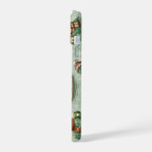 Kerstmis Nessie Loch Ness Monster Gezellig Cryptid iPhone 15 Case (Linkerkant)