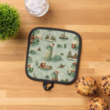 Kerstmis Nessie Loch Ness Monster Gezellig Cryptid
