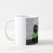 Kerstmis Newfies koffiemok (Links)