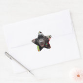 Kerstmis - Newfoundland - Izzie Ster Sticker (Envelop)