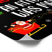 Kerstmis Nice Naughty Er werd een poging gedaan om Poster (Hoek)