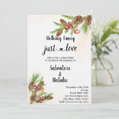 Kerstmis niets Fancy, gewoon liefdesopkomst Kaart (Staand voorkant)