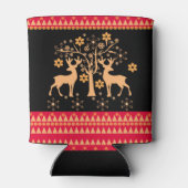 Kerstmis, nieuw jaar blikjeskoeler (Achterkant)