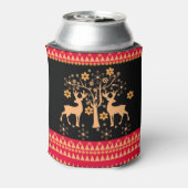 Kerstmis, nieuw jaar blikjeskoeler (Blikje Achterkant)