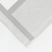 Kerstmis, nieuw jaar, herten fleece deken (Hoek)