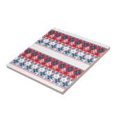 Kerstmis, nieuw jaar tegeltje (Zijkant)