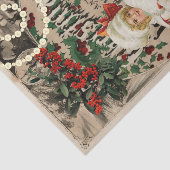 Kerstmis nieuwjaar Ephemeral Decoupage Craft Tissuepapier (Detail)