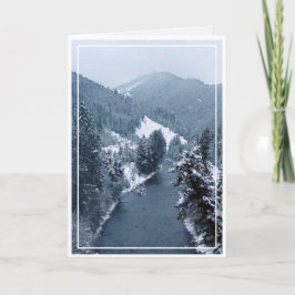 Kerstmis, nieuwjaar, feestdag - leeg feestdagen kaart