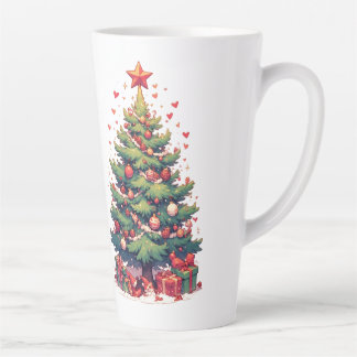 Kerstmis, Nieuwjaar, Kerstman Latte Mok