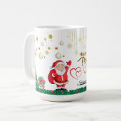 Kerstmis & Nieuwjaar Mok (Voorkant links)