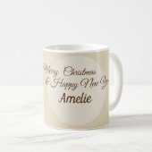 Kerstmis, Nieuwjaar Mok (Voorkant rechts)