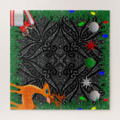 Kerstmis & Nieuwjaar puzzel (Horizontaal)