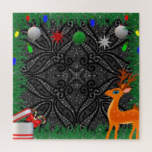 Kerstmis & Nieuwjaar puzzel (Verticaal)