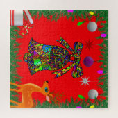 Kerstmis & Nieuwjaar puzzel (Horizontaal)