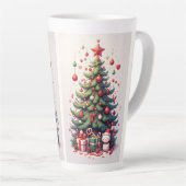 Kerstmis, Nieuwjaar, Sinterklaas Latte Mok (Rechterhoek)