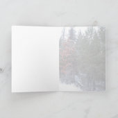 Kerstmis, Nieuwjaar, Vakantie - Blank Feestdagen Kaart (Binnen)