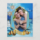 Kerstmis & Nieuwjaar van 2024 Aankondigingskaart (Voorkant)