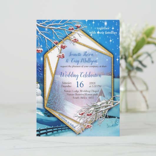 Kerstmis & Nieuwjaar van 2024 Kaart (Staand voorkant)