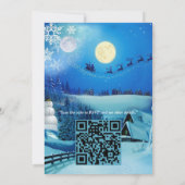 Kerstmis & Nieuwjaar van 2024 Kaart (Achterkant)