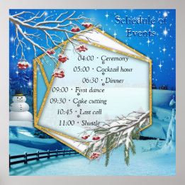 Kerstmis & Nieuwjaar van 2024 Poster