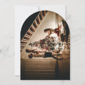 Kerstmis Nieuwjaars Douche Brunch Feestje Kaart (Achterkant)