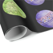 Kerstmis - nieuwjaarsdag feestdagen cadeaupapier (Rol Hoek)